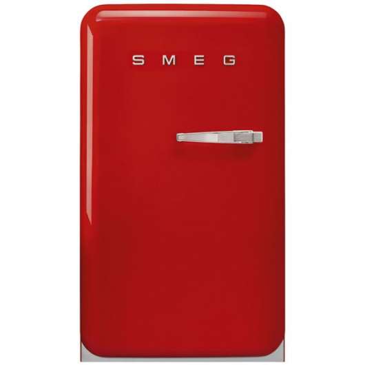 SMEG - Kylskåp med frys Fab10L Vänsterhäng Röd