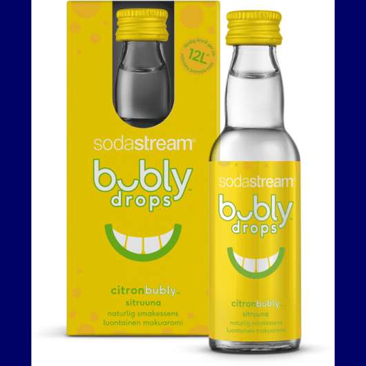 Sodastream 2 x Bubly Lemon