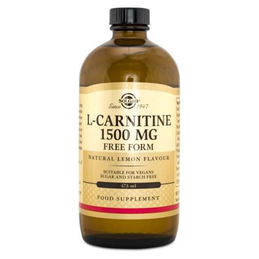 Solgar L-Carnitine Liquid 1500 mg, 473 ml