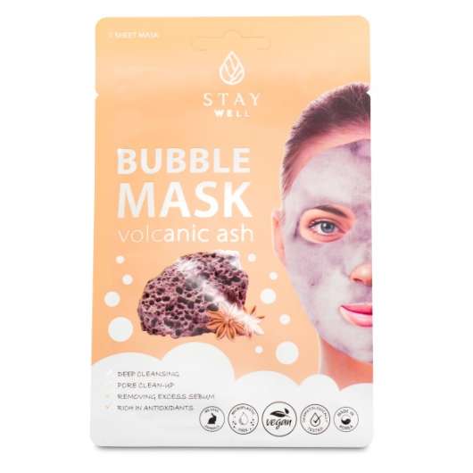 StayWell Deep Cleansing Bubble Mask, 1 st, Volcanic