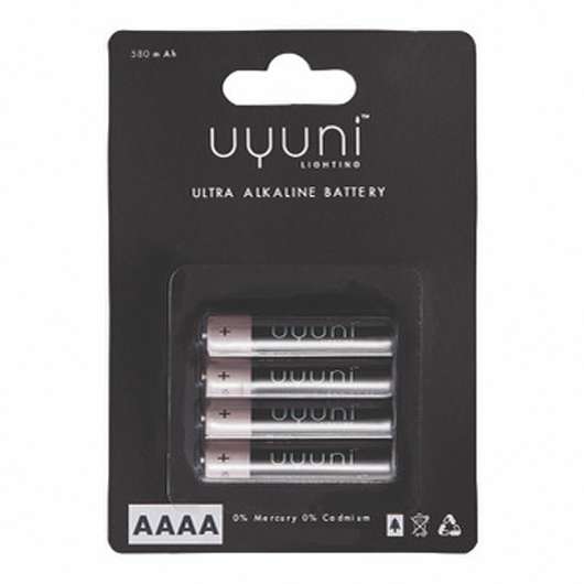 Stoff Nagel - Stoff Nagel Uyuni Batteri AAAA 4-pack