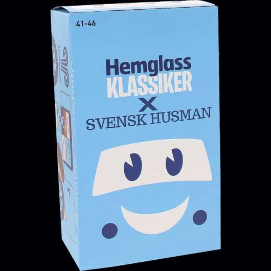 Strumpor Svensk Husman X Hemglass Stl 36-40 P4-pack