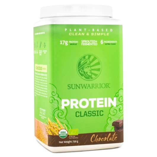 Sunwarrior Classic Protein 750 g Choklad