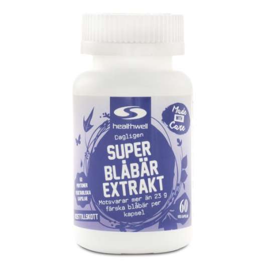 Super Blåbär Extrakt 60 kaps