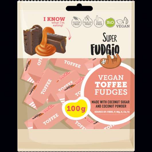Super Fudgio 2 x Fudge Toffee Vegan