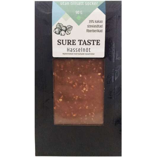 Sure Taste 2 x Chokladkaka Hasselnöt