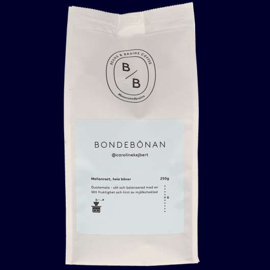Svanfeldts Coffee Eko Bondebönan Hela Bönor
