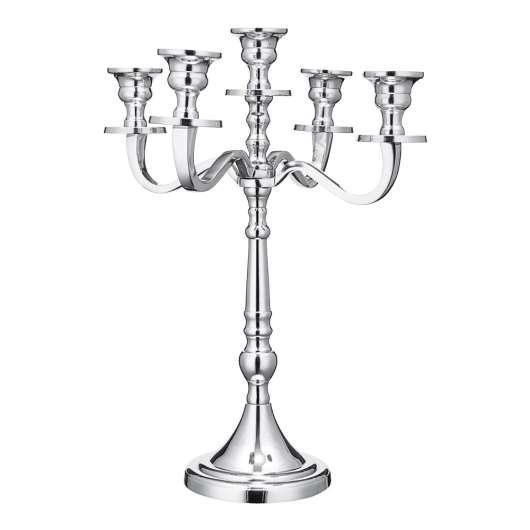 Table Top Stories - Rumours Kandelaber 5 armad 32 cm Silver