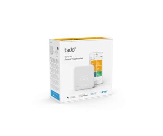 Tado Smart Thermostat Starter Kit V3+ Tillbehör Till Värmeprodukter