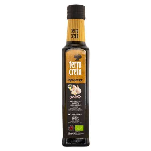 Terra Creta Bio Infusion Ekologisk Extra Virgin Olivolja Vitlök 250 ml
