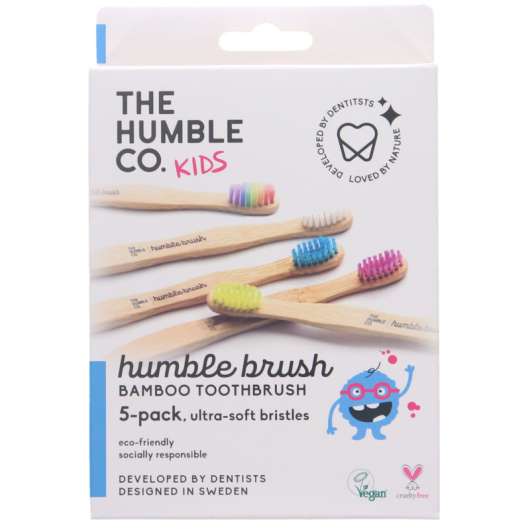 The Humble Co. Tandborstar Kids 5-pack