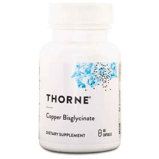 Thorne Copper Bisglycinate 60 kaps