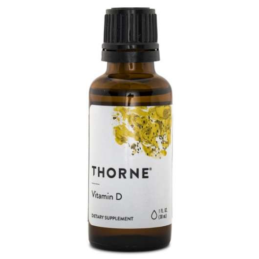 Thorne D-vitamin flytande 500 IE 30 ml