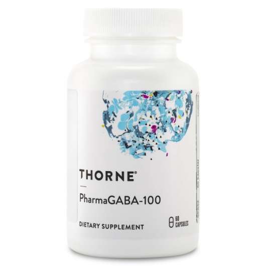 Thorne PharmaGABA-100, 60 kaps