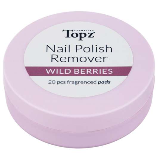 Topz Nagellacksborttagningspads Wild Berries