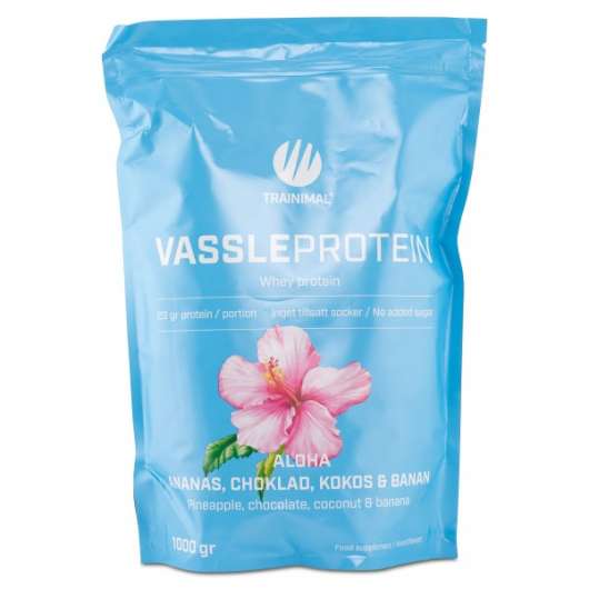 Trainimal Vassleprotein, Aloha, 1 kg