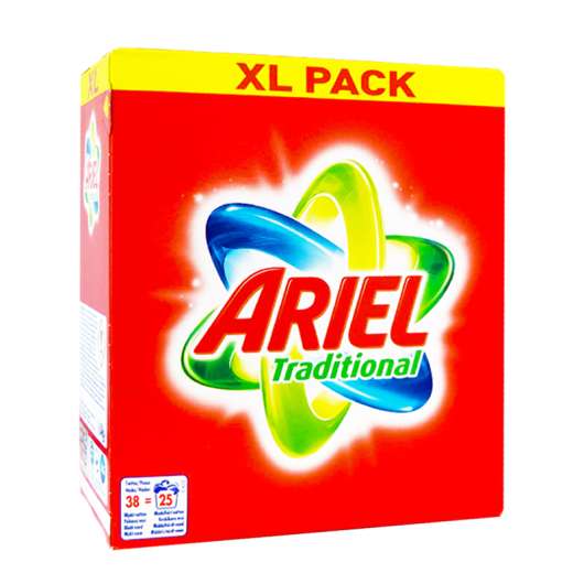 Tvättmedel Ariel XL-pack - 45% rabatt