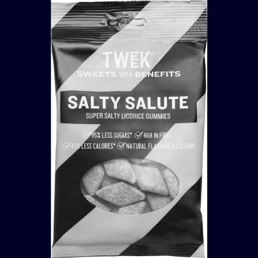 Tweek 3 x Saltlakrits Salty Salute Mindre Socker