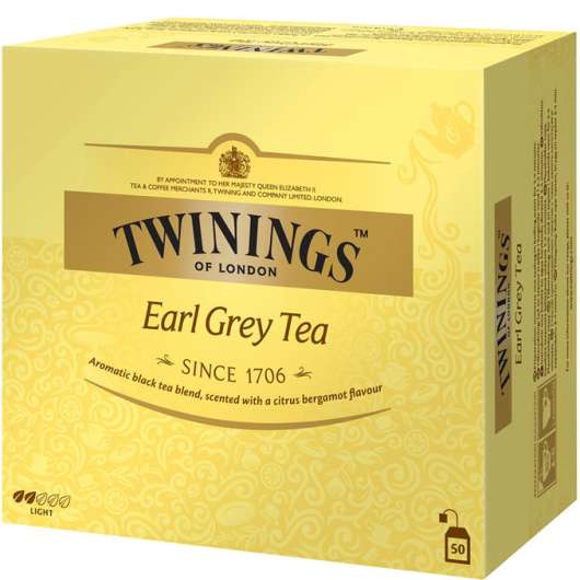 Twinings Te Earl Grey 50-pack