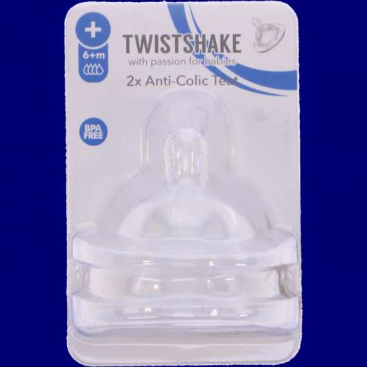 TwistShake 2 x Dinapp Anti-Kolik från 6 månader 2-pack