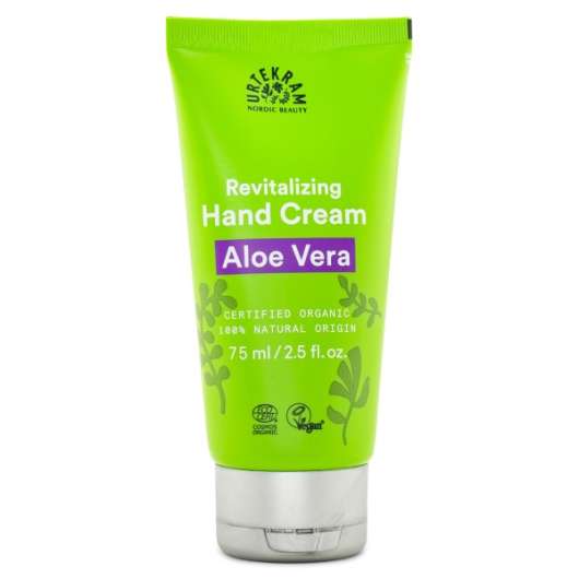 Urtekram Aloe Vera Hand Cream, 75 ml