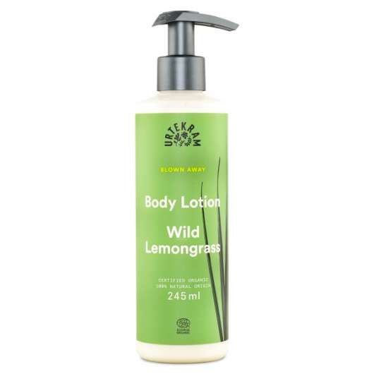 Urtekram Blown Away Wild Lemongrass Body lotion, 245 ml