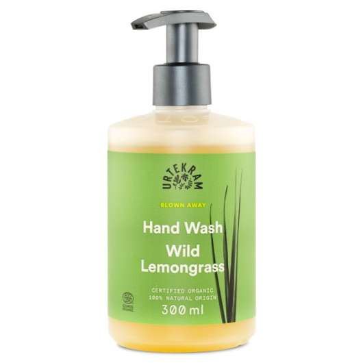 Urtekram Blown Away Wild Lemongrass Hand Wash liquid