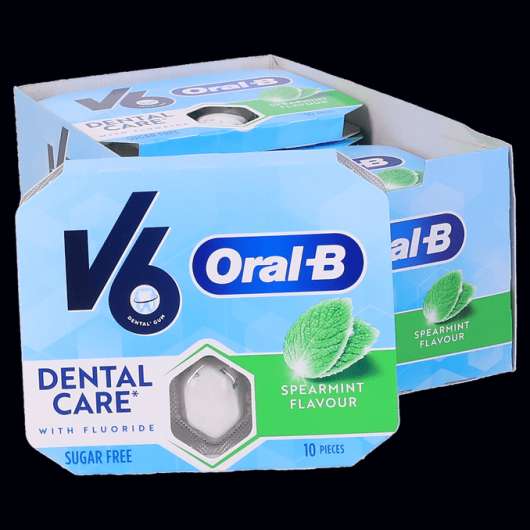 V6 Tuggummi Oral-B Spearmint 12-pack