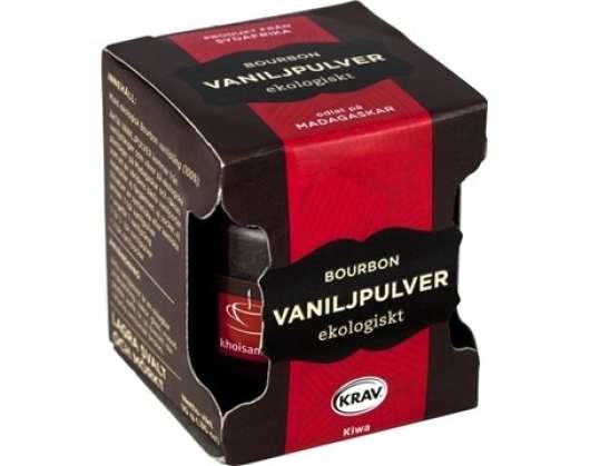 Vaniljpulver Ekologiskt Bourbon 10 G