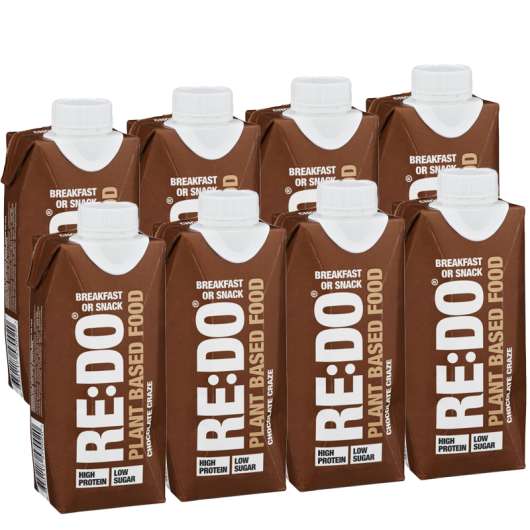Växtbaserad Proteindryck Choklad 8-pack - 79% rabatt
