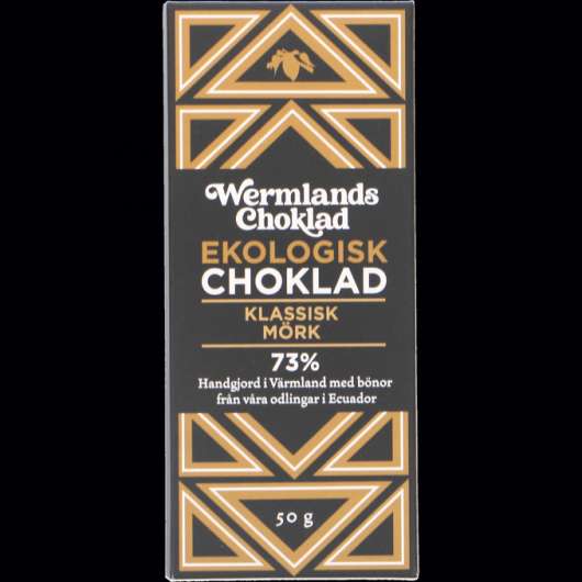 Wermlandschoklad 2 x Mörk Choklad 73% Eko