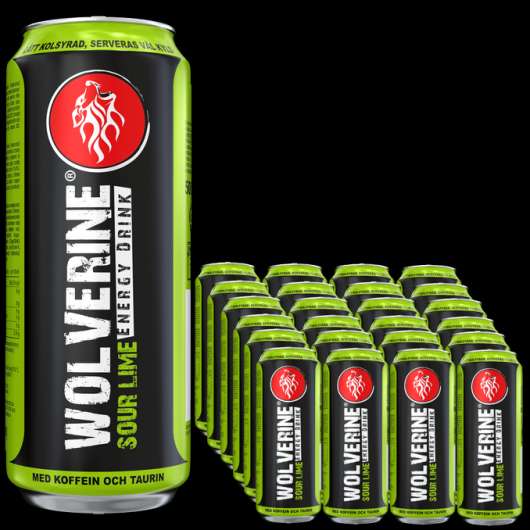 Wolverine Sour Lime 24-pack