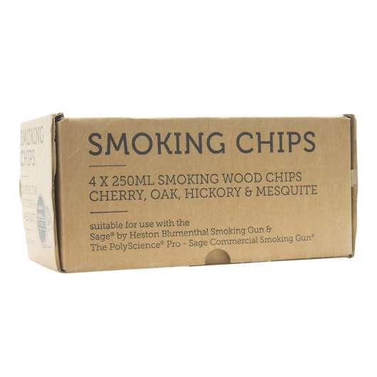 Wood Chips Rökspån 4-pack