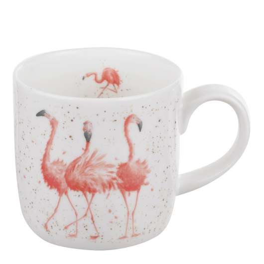 Wrendale Design - Mugg Pink Ladies Flamingos 31 cl