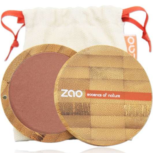 Zao Compact Blush, 9 g, Golden Coral