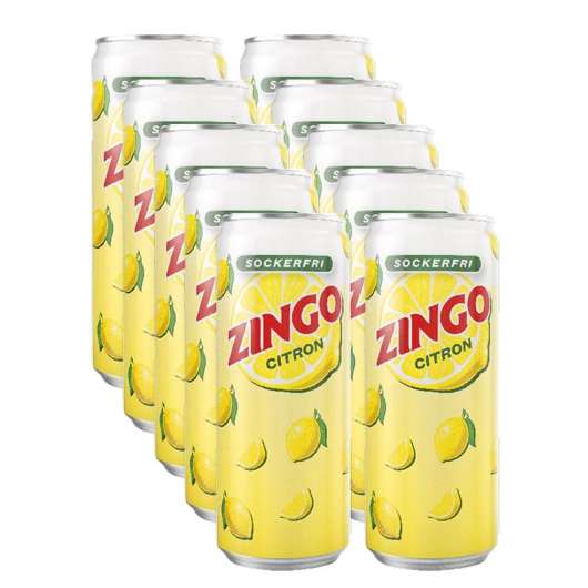 Zingo Citron Sockerfri 10-pack